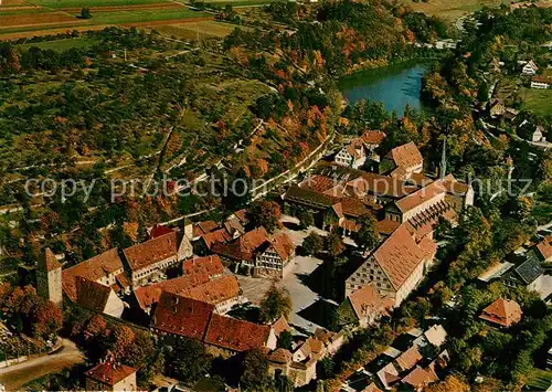 AK / Ansichtskarte Maulbronn Ehemaliges Zisterzienserkloster 12. Jhdt. Fliegeraufnahme Maulbronn
