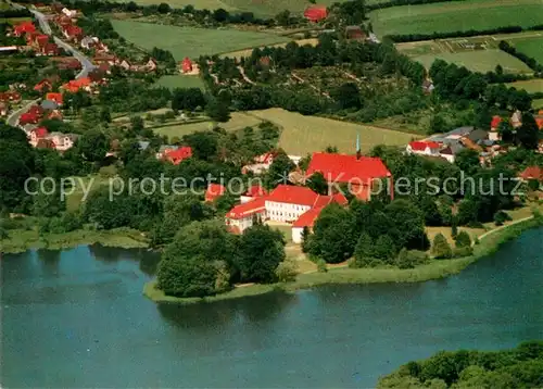 AK / Ansichtskarte Bordesholm Klosterkirche Fliegeraufnahme Bordesholm