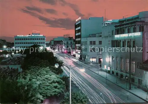 AK / Ansichtskarte Larissa_Larisa Place Centrale la nuit Larissa_Larisa