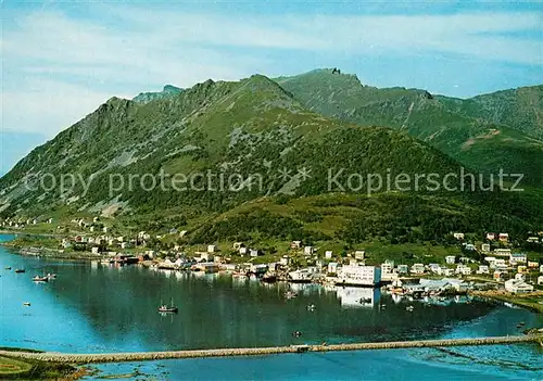 AK / Ansichtskarte Myre_Vesteralen Fliegeraufnahme Myre_Vesteralen