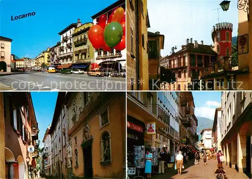 AK / Ansichtskarte Locarno_Lago_Maggiore Quartiere storico Altstadt Locarno_Lago_Maggiore