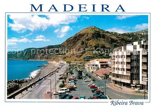 AK / Ansichtskarte Ribeira_Brava Uferstrasse Ribeira Brava