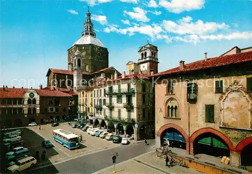 AK / Ansichtskarte Pavia Piazza della Vittoria Chiesa Pavia
