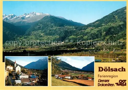 AK / Ansichtskarte Doelsach Landschaftspanorama Ferienregion Lienzer Dolomiten Doelsach