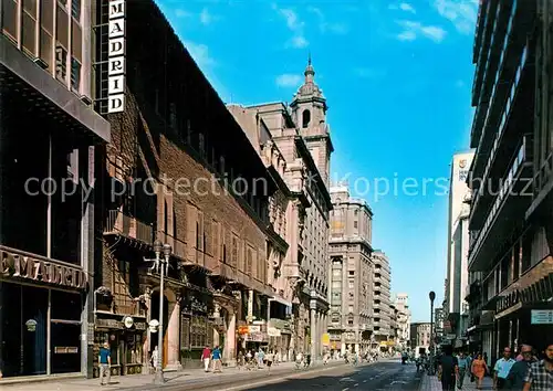 AK / Ansichtskarte Zaragoza_Saragossa_Espana Calle del Coso 