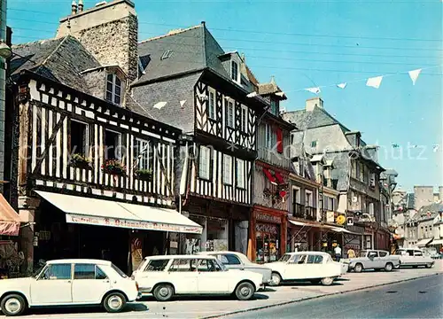 AK / Ansichtskarte Dol de Bretagne Grand  Rue Maisons de la Croix Verte et du Grand Paradis XVe siecle Dol de Bretagne