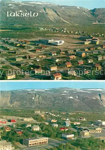 AK / Ansichtskarte Lakselv Fliegeraufnahmen Lakselv