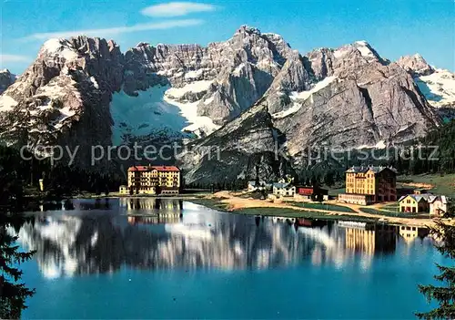 AK / Ansichtskarte Dolomiti Lago di Misurina mit Sorapis Dolomiti