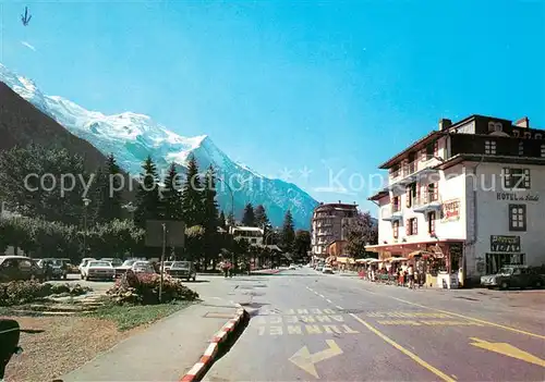 AK / Ansichtskarte Chamonix Strassenpartie Chamonix