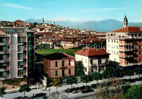 AK / Ansichtskarte Saluzzo Corso Roma Panorama Col M Viso Saluzzo