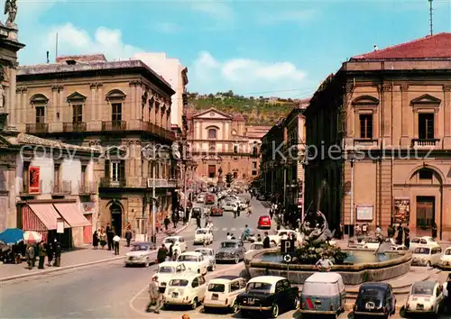 AK / Ansichtskarte Caltanissetta_Sicilia Piazza Garibaldi Corso Umberto Caltanissetta Sicilia