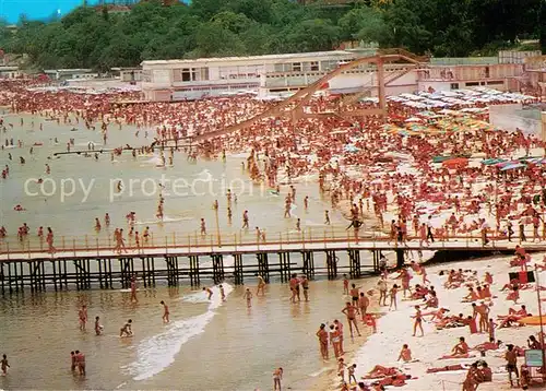 AK / Ansichtskarte Varna_Warna Badestrand Varna Warna