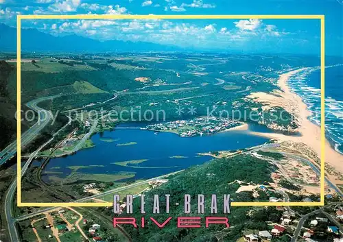 AK / Ansichtskarte Suedafrika_Southafrica_RSA Great Brak River Fliegeraufnahme Suedafrika_Southafrica_RSA