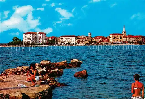 AK / Ansichtskarte Porec Panorama Porec