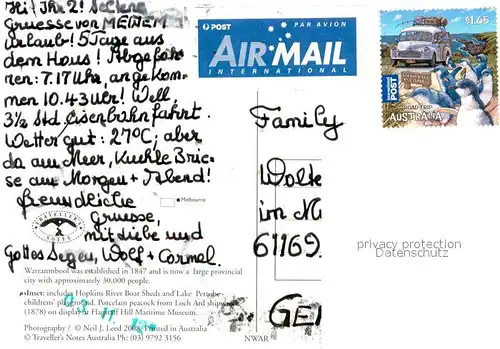 AK / Ansichtskarte Warrnambool Teilansichten Warrnambool