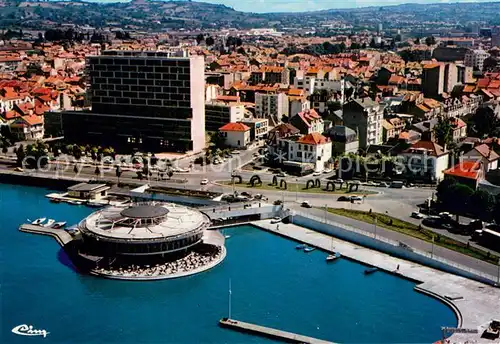 AK / Ansichtskarte Vichy_Allier Vue aerienne Avenue de Lattre de Tassigny La Rotonde Vichy Allier