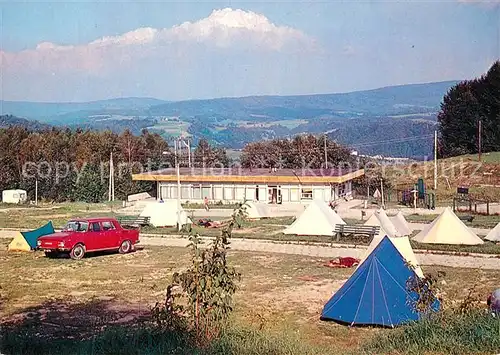 AK / Ansichtskarte Bieszczady Camping w Solinie Bieszczady