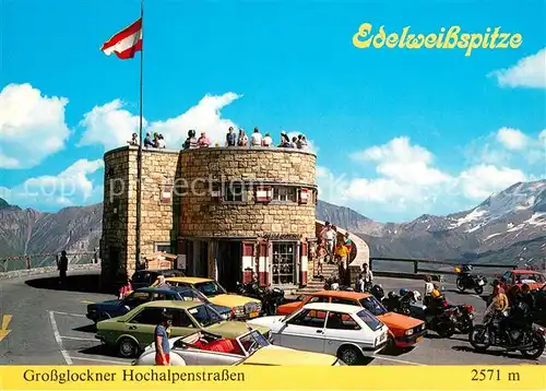 AK / Ansichtskarte Heiligenblut_Kaernten Edelweissspitze Bergrestaurant Aussichtsturm Grossglockner Hochalpenstrasse Heiligenblut Kaernten