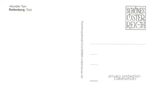 AK / Ansichtskarte Rattenberg_Inn Kundler Tor Altstadt Gasse Rattenberg Inn