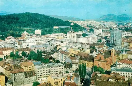AK / Ansichtskarte Ljubljana_Laibach Stadtpanorama 