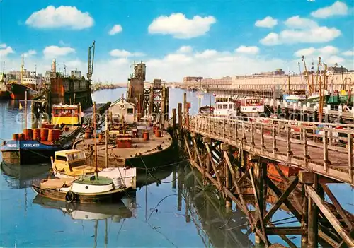 AK / Ansichtskarte Ijmuiden Vissershaven Fischerhafen Ijmuiden