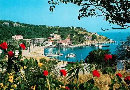 AK / Ansichtskarte Kassiopi Panorama Hafen Kassiopi