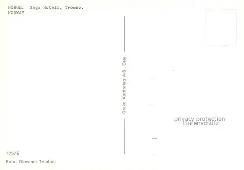 AK / Ansichtskarte Tromsoe Saga Hotell Tromsoe