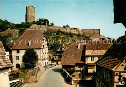 AK / Ansichtskarte Kaysersberg_Haut_Rhin Le Pont fortifie et le Chateau Kaysersberg_Haut_Rhin