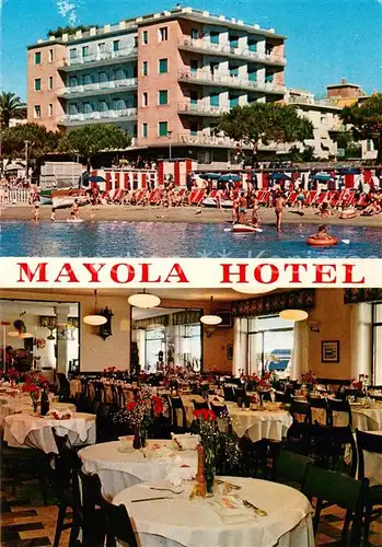 AK / Ansichtskarte Diano_Marina Mayola Hotel Speisesaal Diano Marina