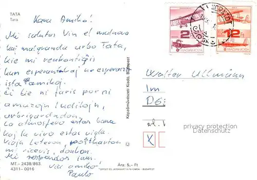 AK / Ansichtskarte Tata Ortsmotive Tata