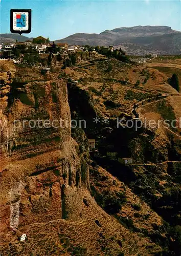 AK / Ansichtskarte Ronda_Andalucia Muralla mirador de los Reyes Catolicos Ronda Andalucia