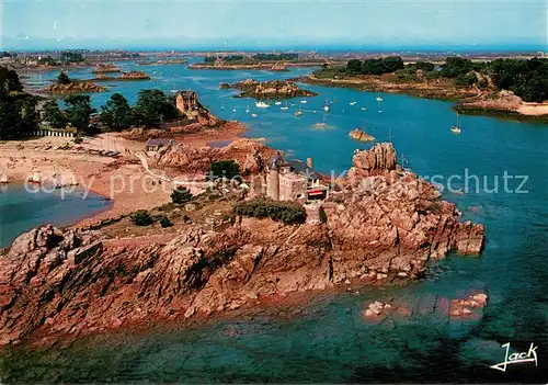 AK / Ansichtskarte Ile de Brehat La pointe de Guerzido la plage et le chenal de la Chambre Ile de Brehat