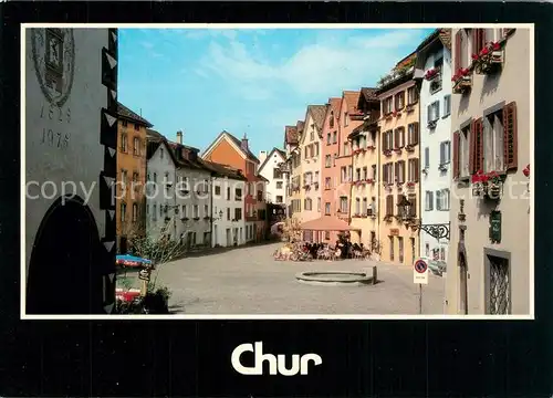 AK / Ansichtskarte Chur_GR Arcas in der Altstadt Chur_GR