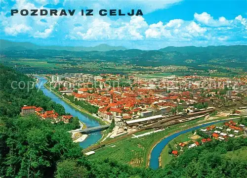 AK / Ansichtskarte Celje_Cilli Panorama Celje Cilli
