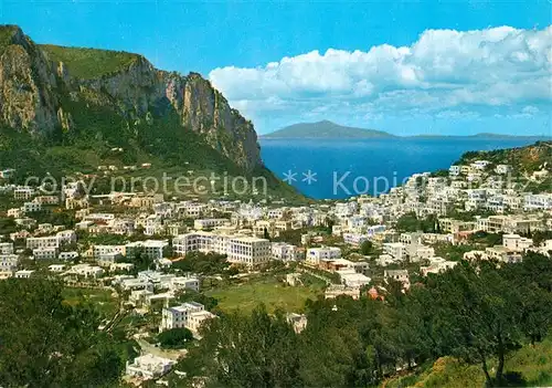 AK / Ansichtskarte Capri Panorama Meerblick Capri