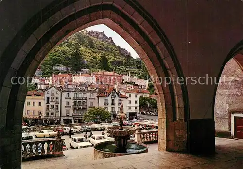AK / Ansichtskarte Sintra Vista atraves das arcadas do Palacio Sintra