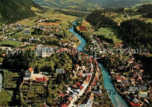 AK / Ansichtskarte Murau_Steiermark Fliegeraufnahme Murau_Steiermark