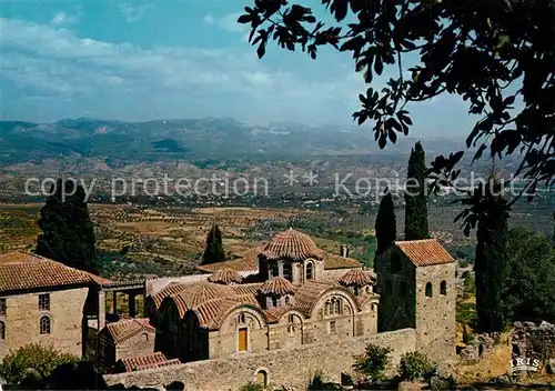AK / Ansichtskarte Mistra Der Dom Sankt Demeter Blick ins Tal Mistra