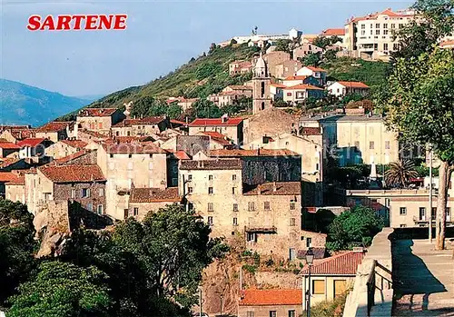 AK / Ansichtskarte Sartene Vue generale de la vieille ville Sartene