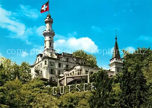 AK / Ansichtskarte Luzern_LU Hotel Chateau Guetsch Luzern_LU