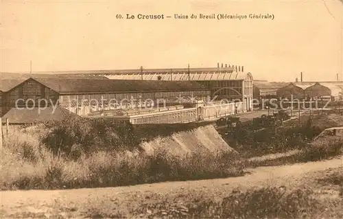 AK / Ansichtskarte Le_Creusot_Saone et Loire Usine du Breuil Le_Creusot_Saone et Loire