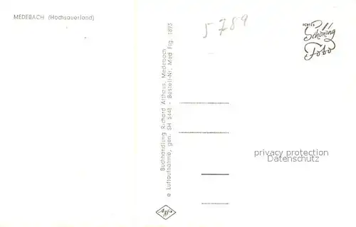 AK / Ansichtskarte Medebach Fliegeraufnahme Medebach