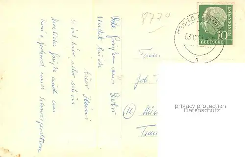 AK / Ansichtskarte Lohr_Main  Lohr_Main