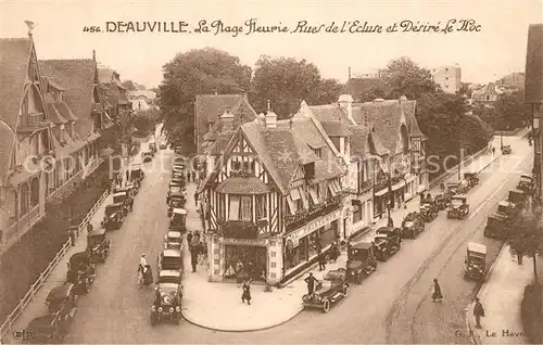 AK / Ansichtskarte Deauville Rues dele L`Ecluse et Desir? le Hoc Deauville