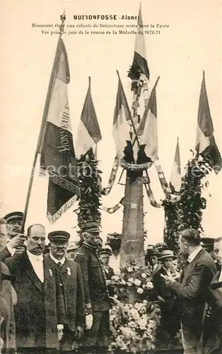 AK / Ansichtskarte Buironfosse Monument Buironfosse