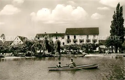 AK / Ansichtskarte Immenstaad_Bodensee Gasthaus Pension Seehof Immenstaad_Bodensee