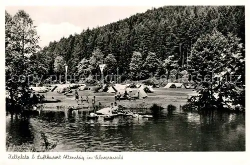 AK / Ansichtskarte Altensteig_Schwarzwald Camping Altensteig_Schwarzwald