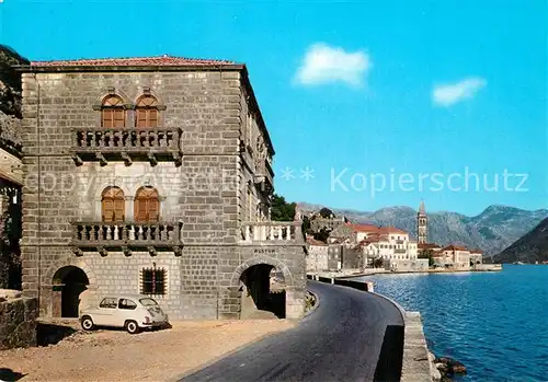 AK / Ansichtskarte Perast_Montenegro Muzej 