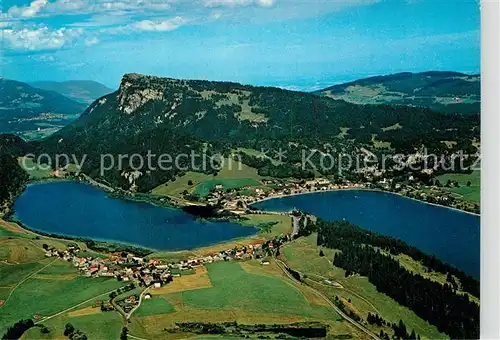 AK / Ansichtskarte Le_Pont_VD Les Charbonnieres Lac de Joux Lac Brenet Dent de Vaulion  Le_Pont_VD