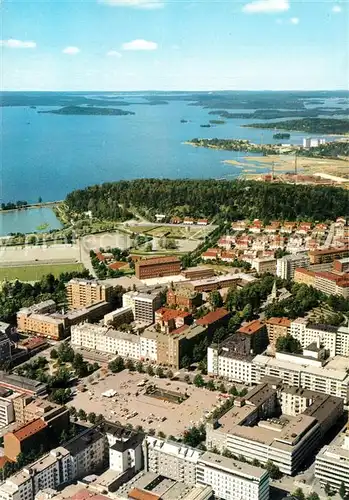 AK / Ansichtskarte Lahti Fliegeraufnahme Lahti